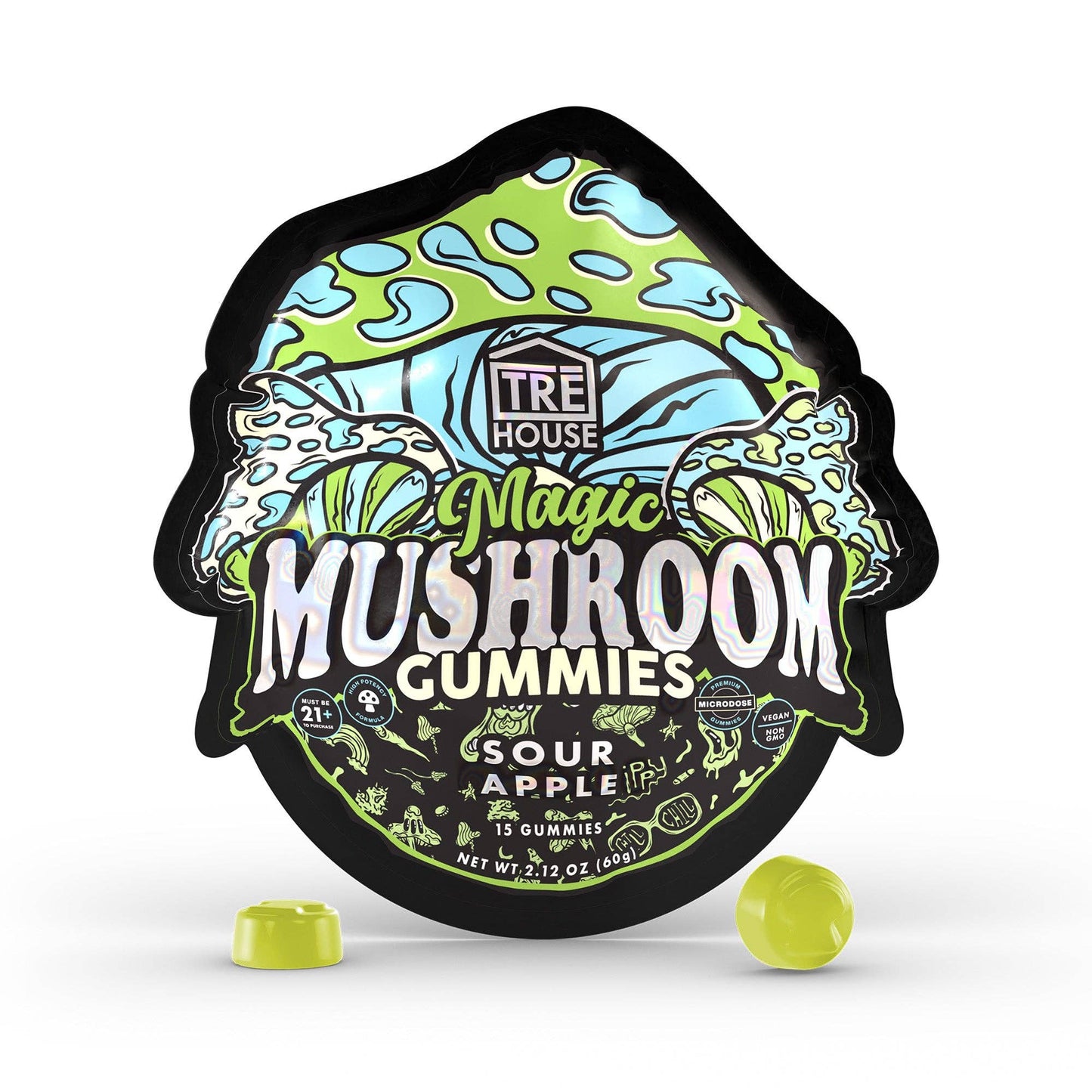 Mushroom  Tre House Mushroom Gummies –  Watermelon Wonder