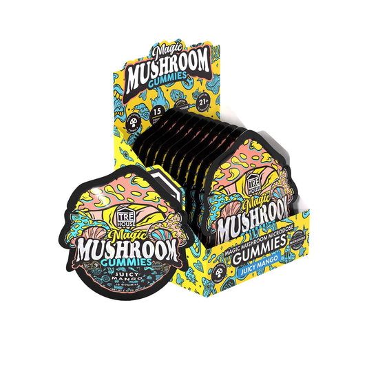 Tre House 1pk Mushroom Gummies –  Juicy Mango