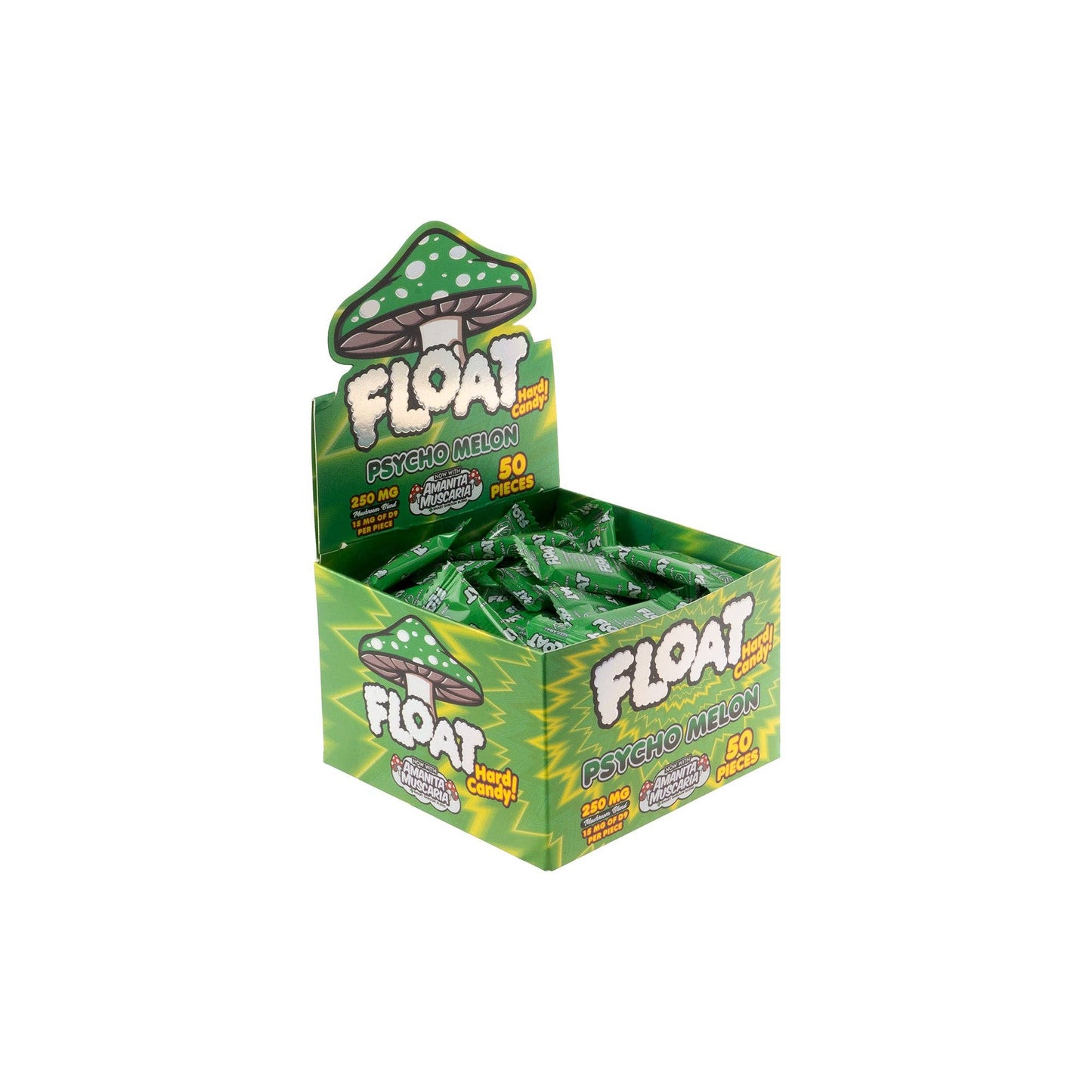 Float 250mg Mushroom Hard Candy – Swirly Trip