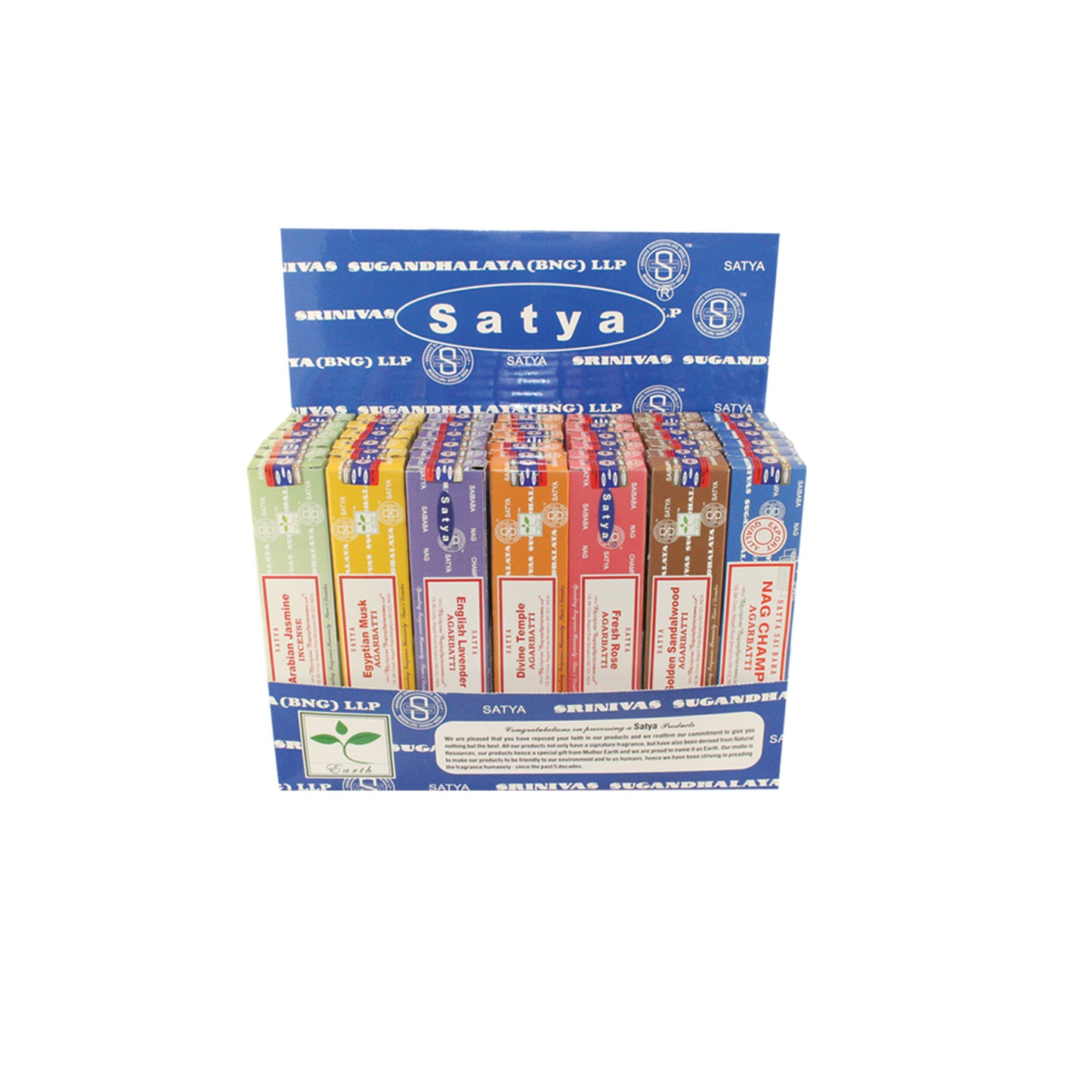 Satya - Nag Champa Incense Sticks Assorted