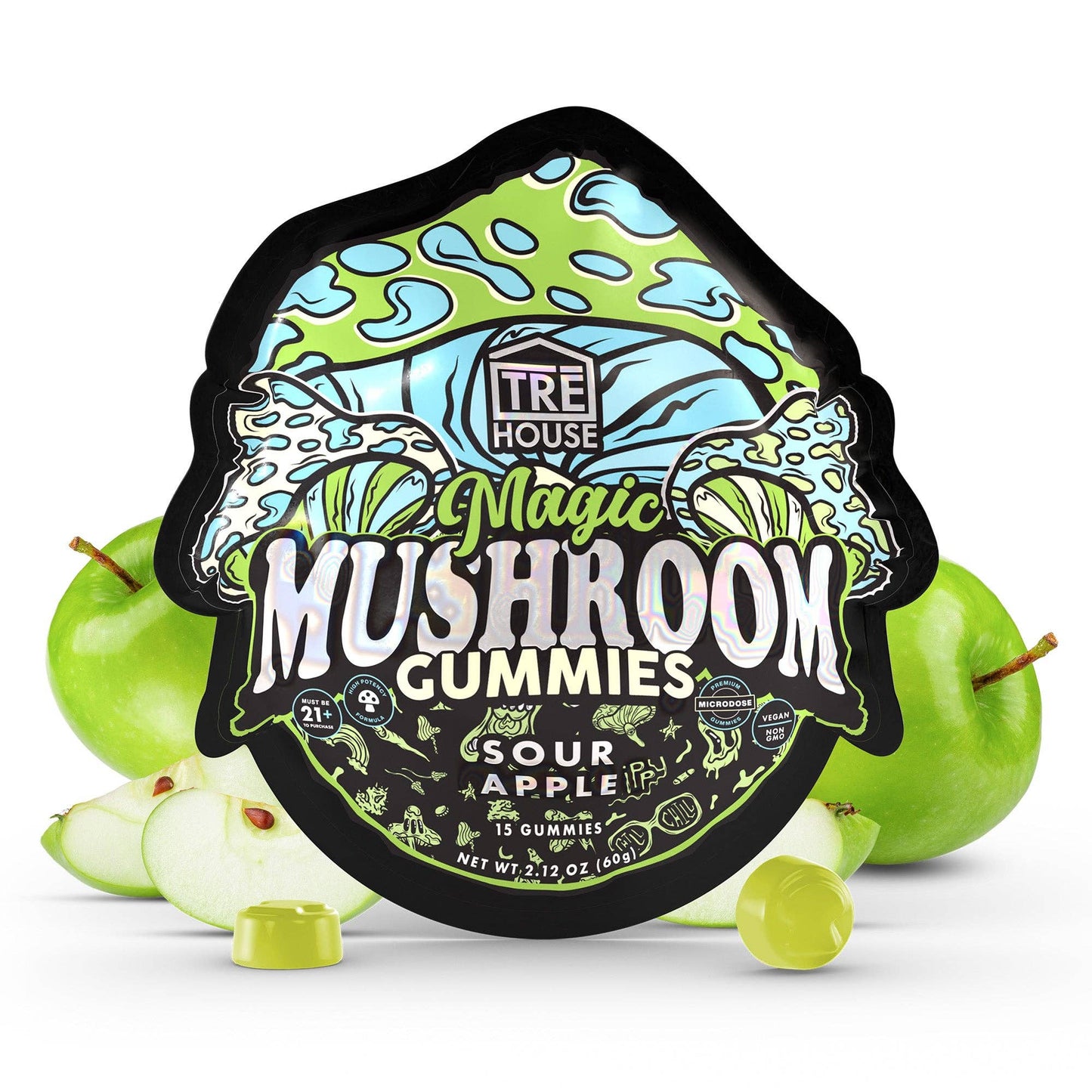 Mushroom  Tre House Mushroom Gummies –  Watermelon Wonder