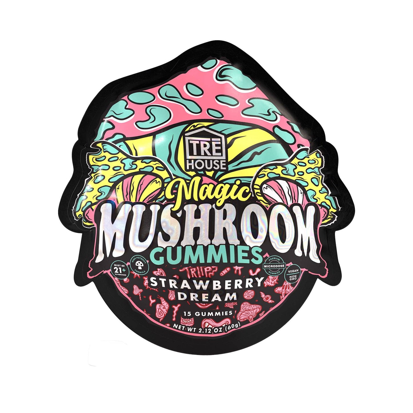 Mushroom  Tre House Mushroom Gummies –  Watermelon Wonder