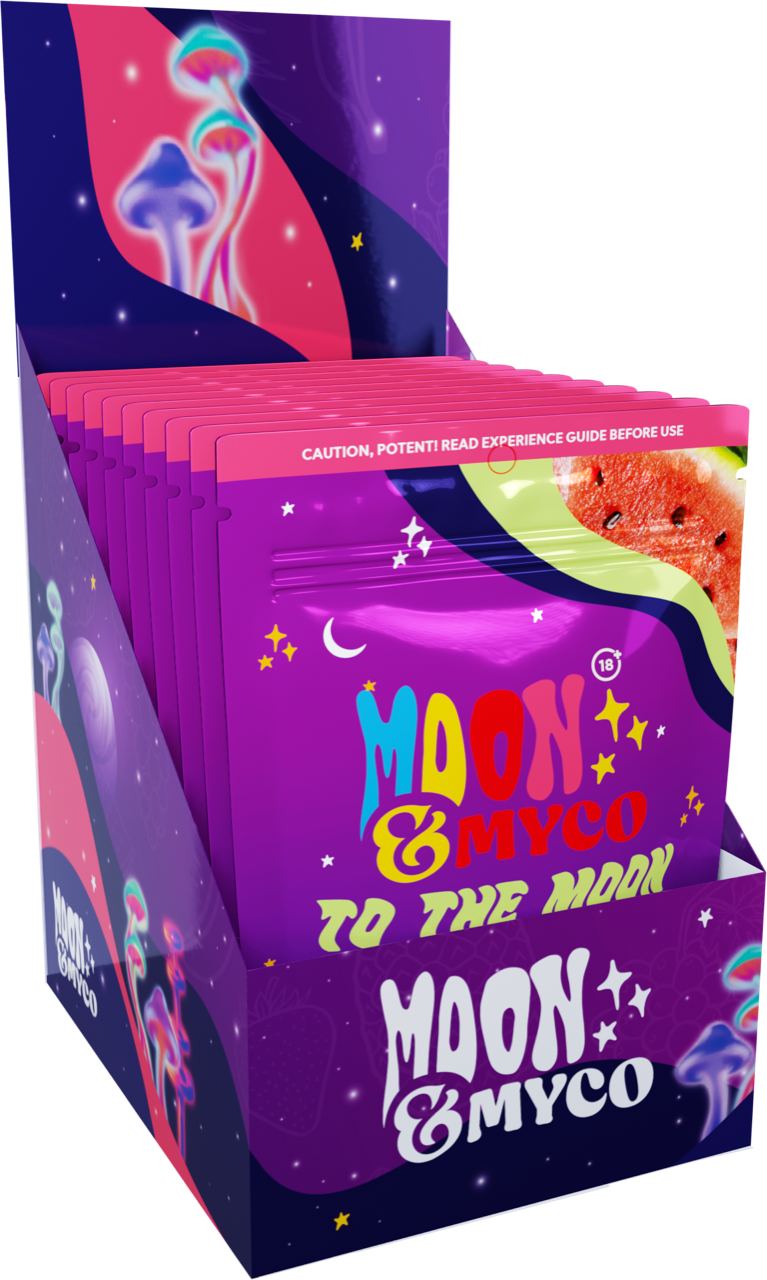 Mushroom To the Moon Watermelon Flavor