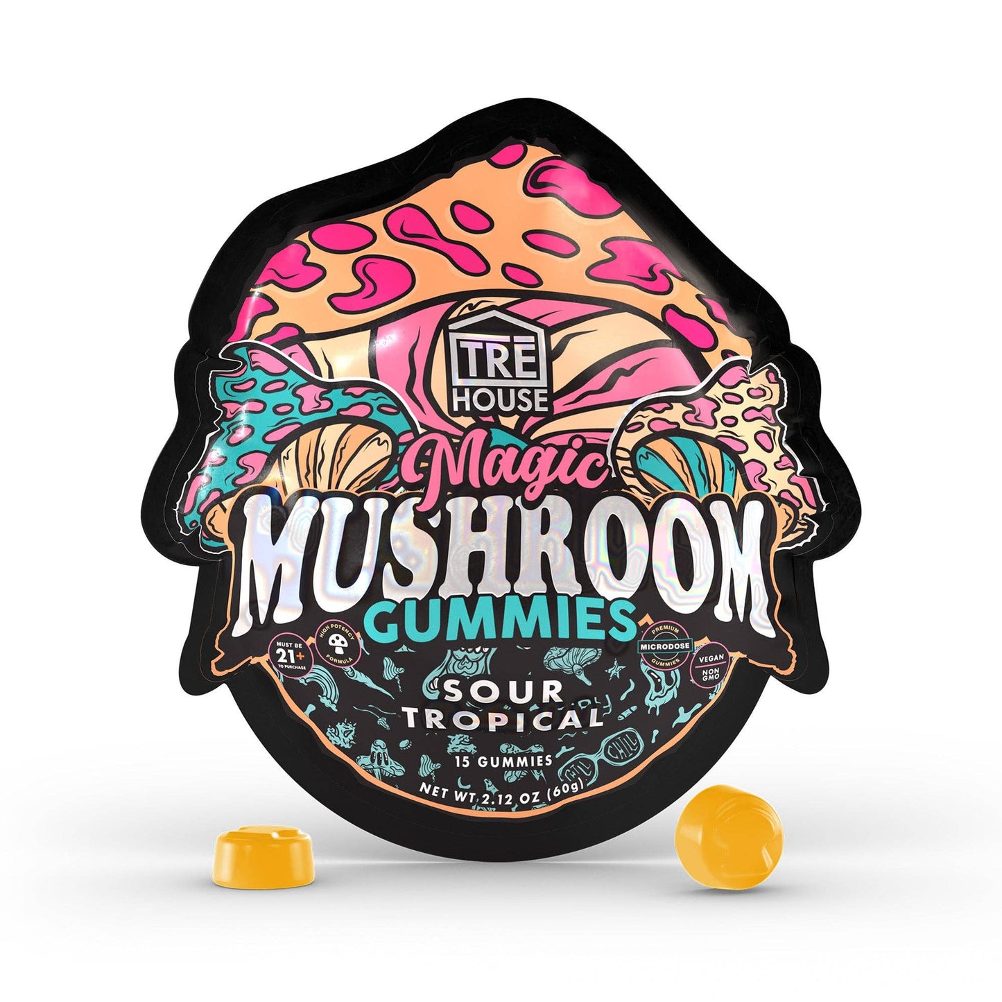 Mushroom  Tre House Mushroom Gummies –  Watermelon Wonder