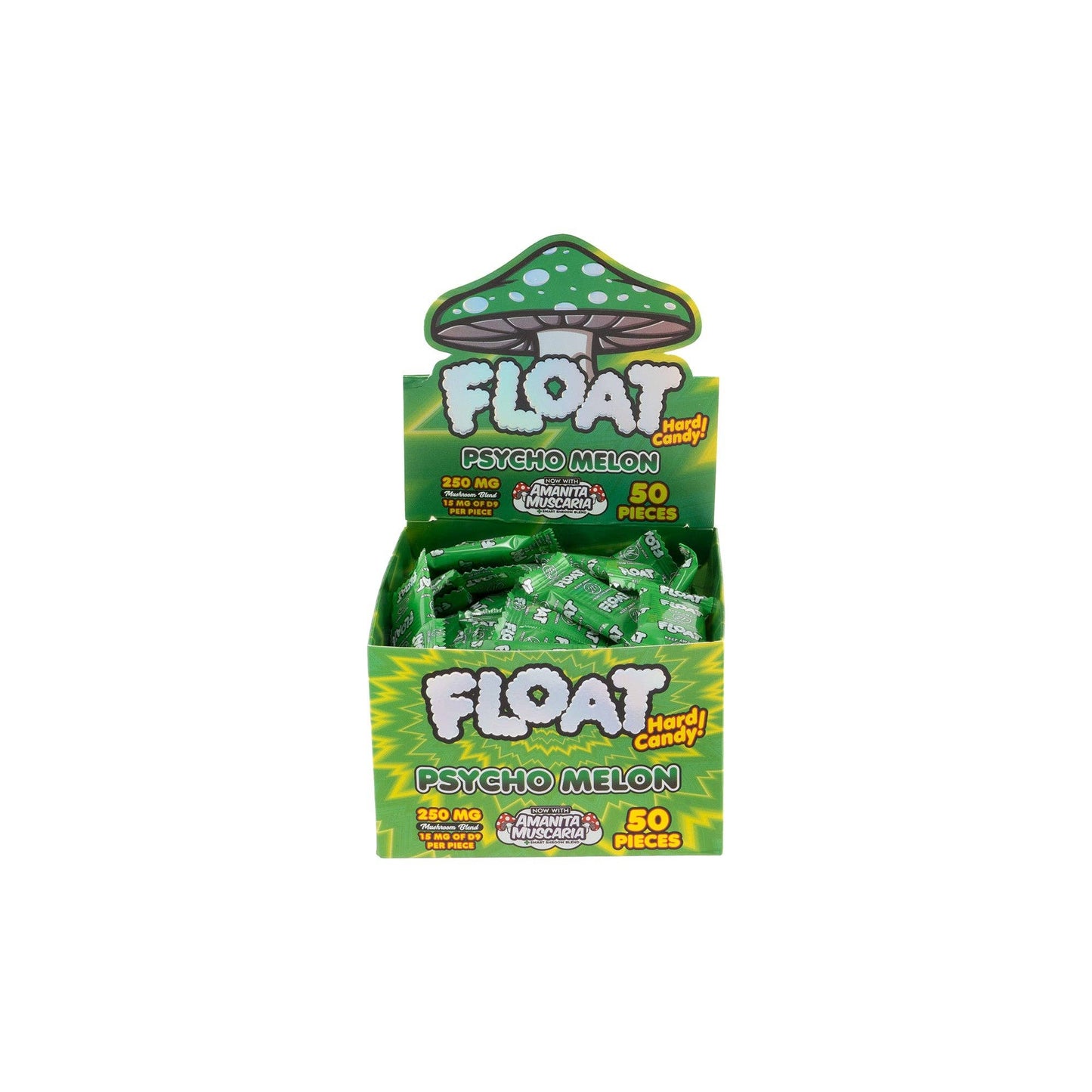 Float 250mg Mushroom Hard Candy – Swirly Trip