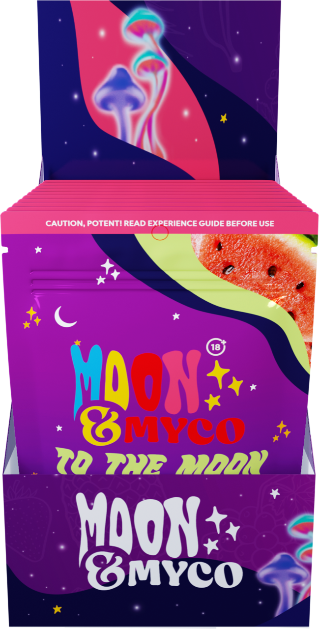 Mushroom To the Moon Watermelon Flavor