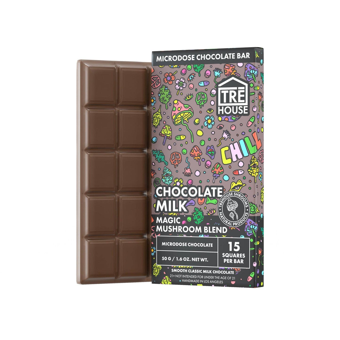 Tre House Chocolate Bar – 10ct: Chocolate Milk