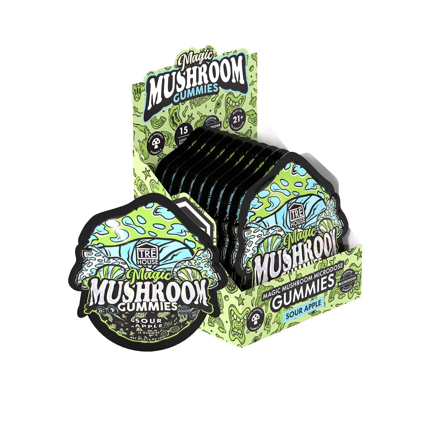 Mushroom  Tre House Mushroom Gummies –  Watermelon Wonder