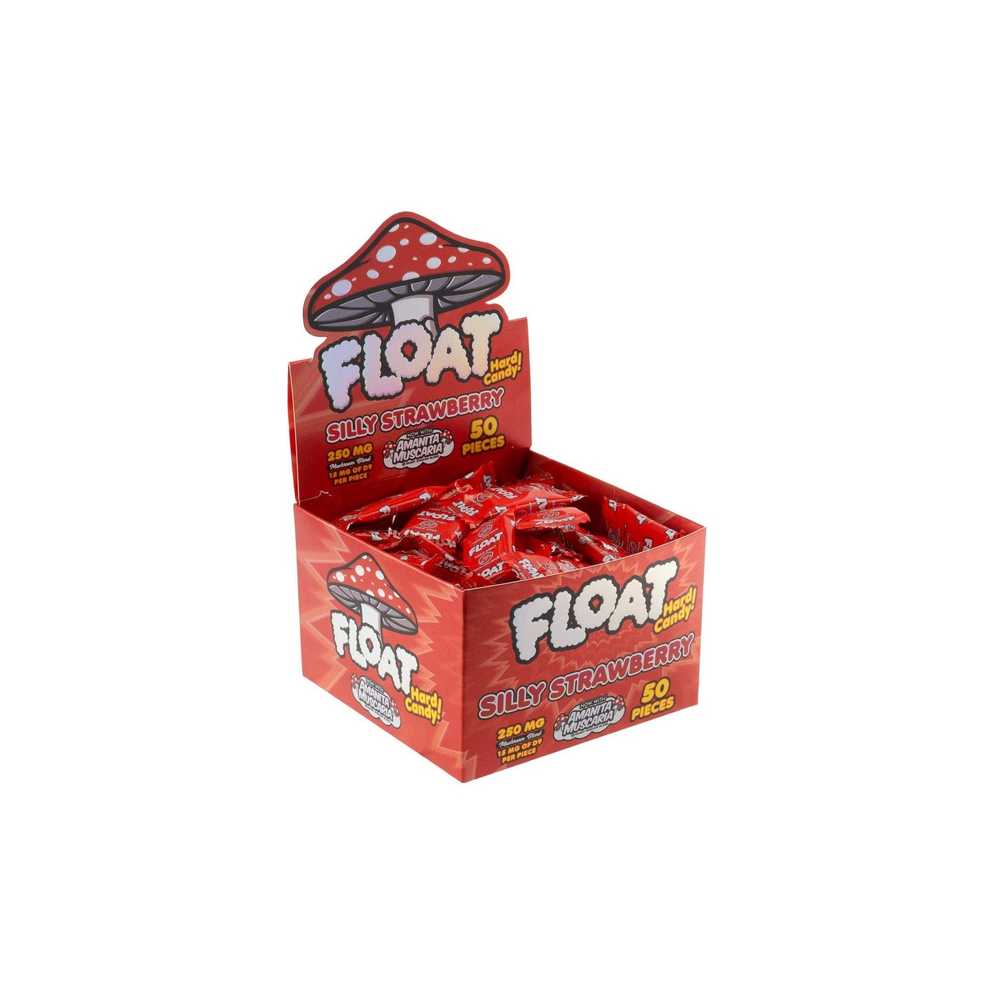 Float 250mg Mushroom Hard Candy – Swirly Trip