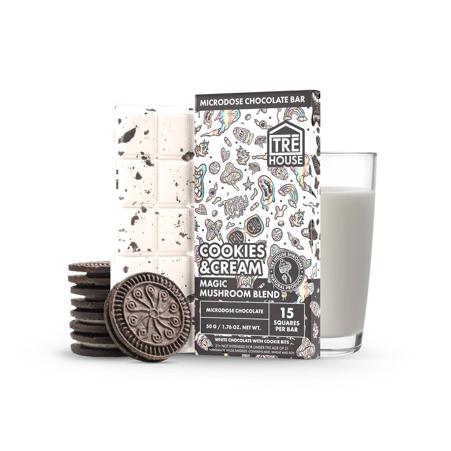 Tre House Chocolate Bar – 10ct: Chocolate Milk