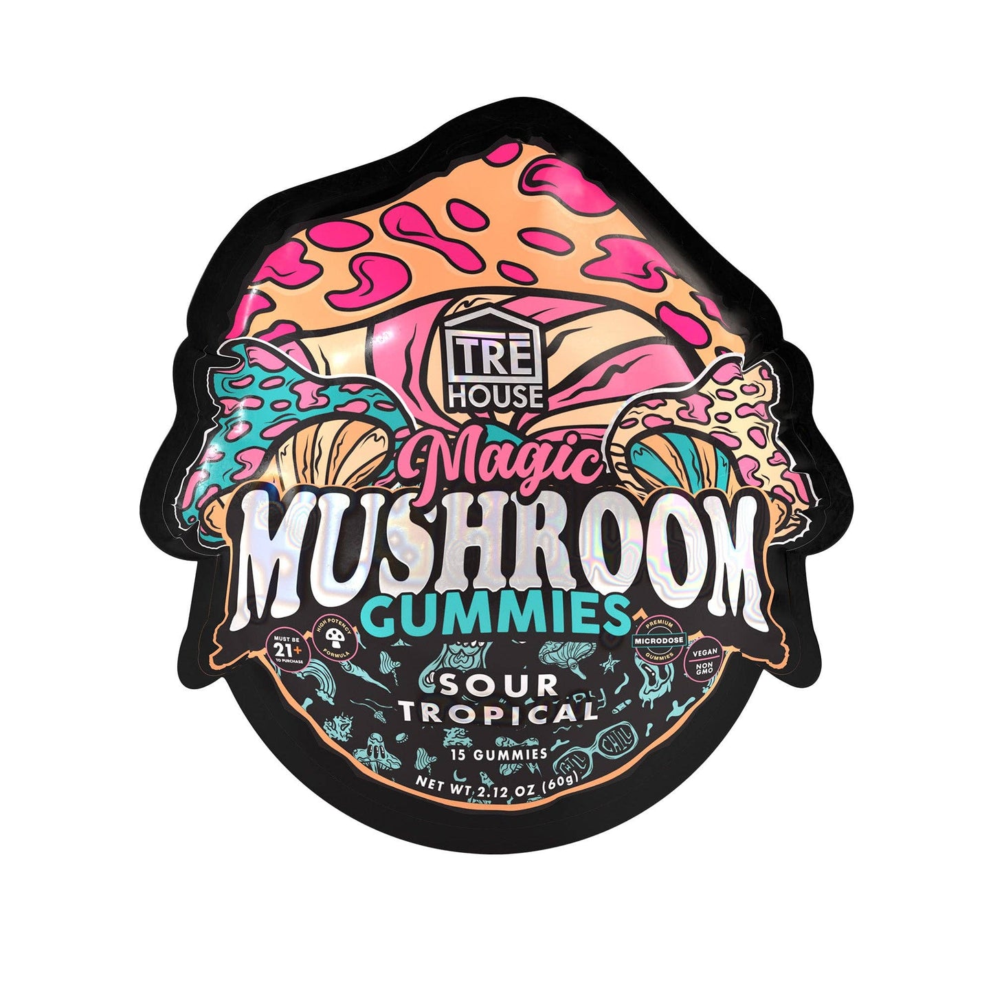 Mushroom  Tre House Mushroom Gummies –  Watermelon Wonder