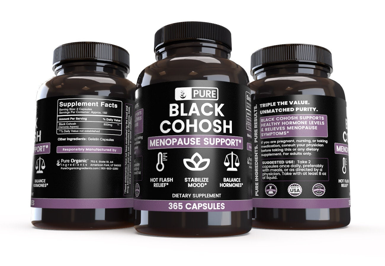 Black Cohosh (365 Capsules) - DukeCityHerbs